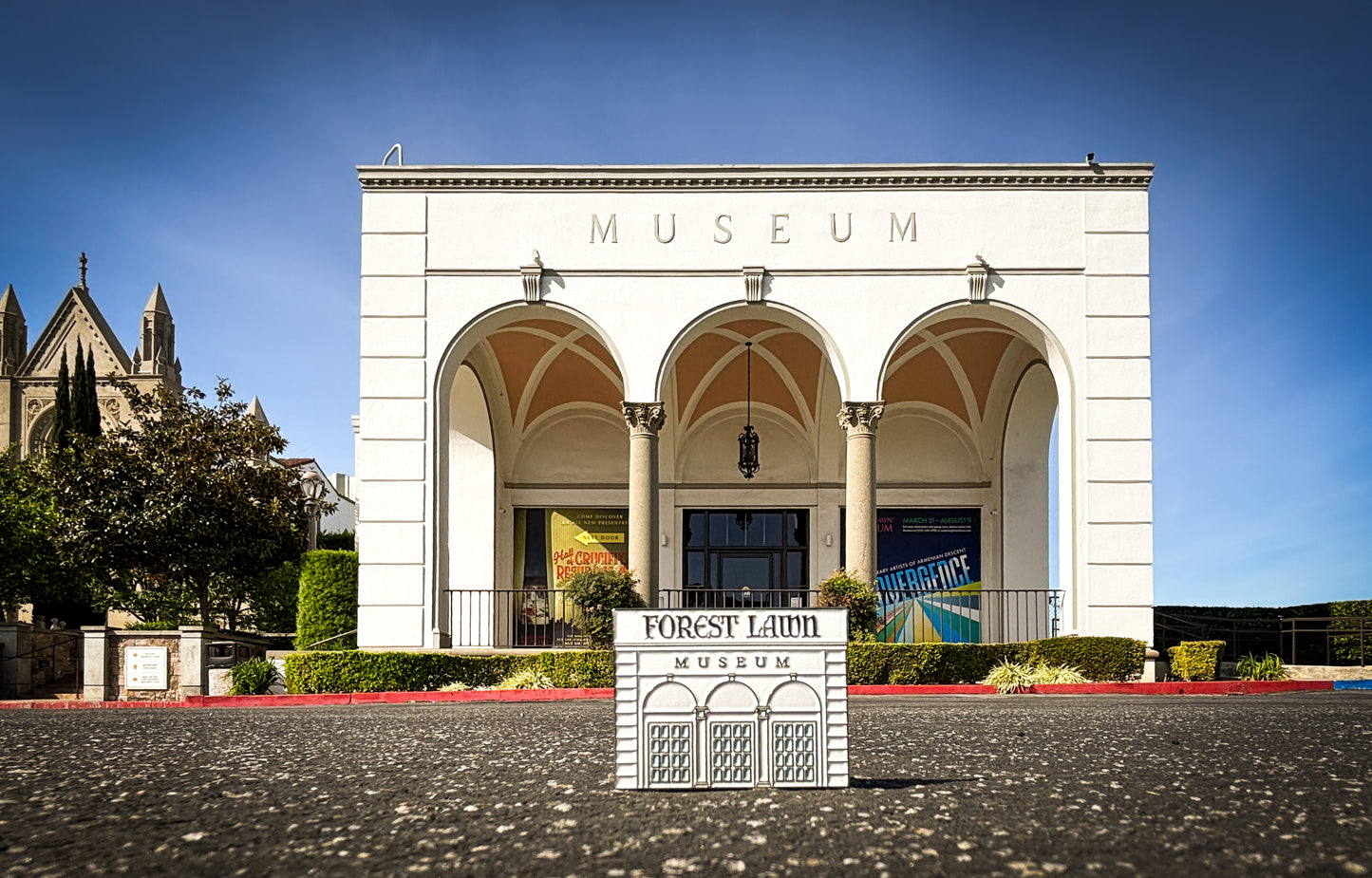 Museum Enamel Pin
