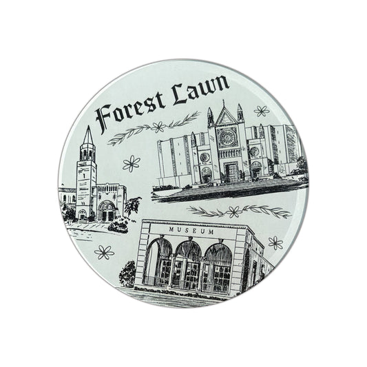 FL Circle Acrylic Magnet