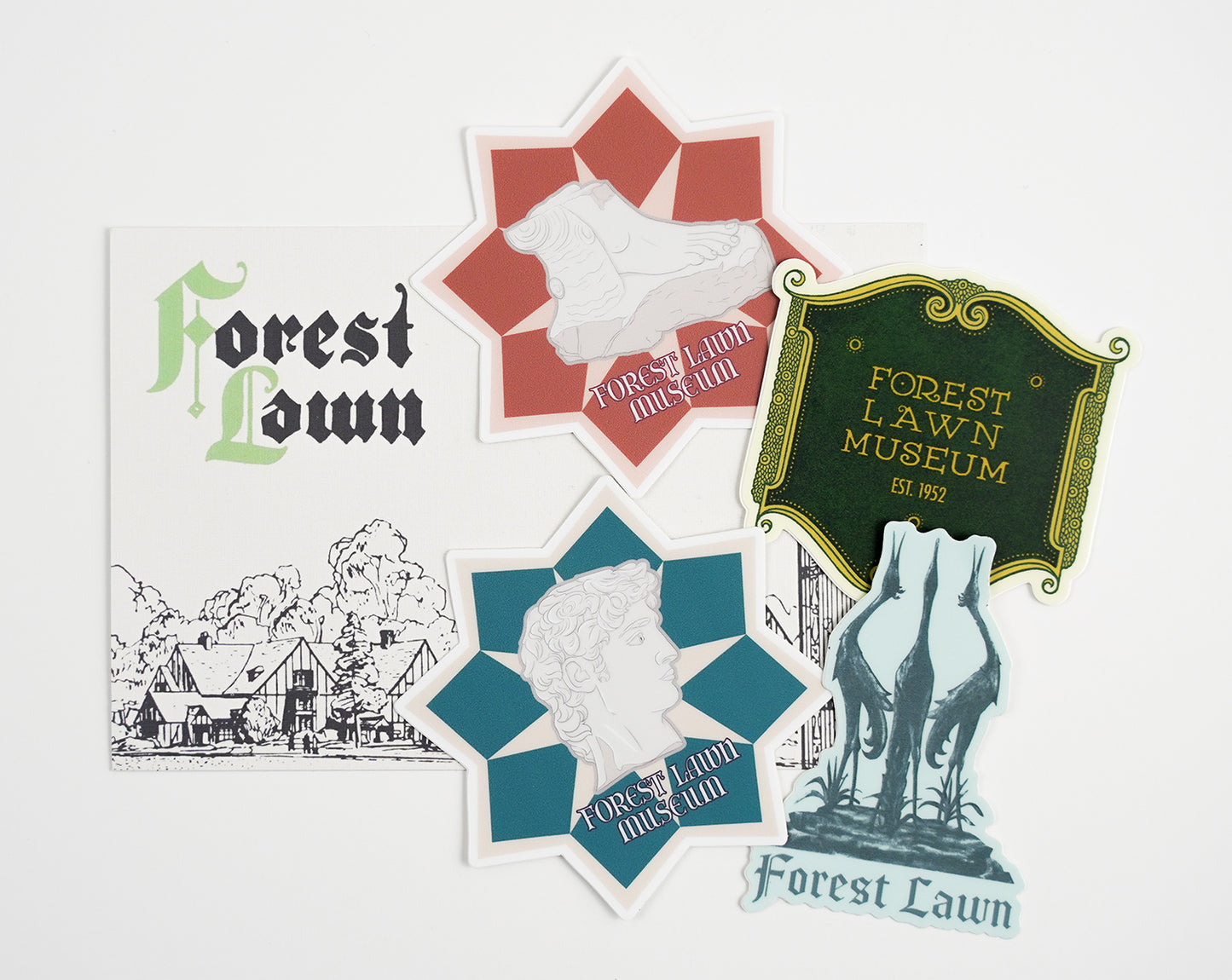 Forest Lawn Sticker Pack